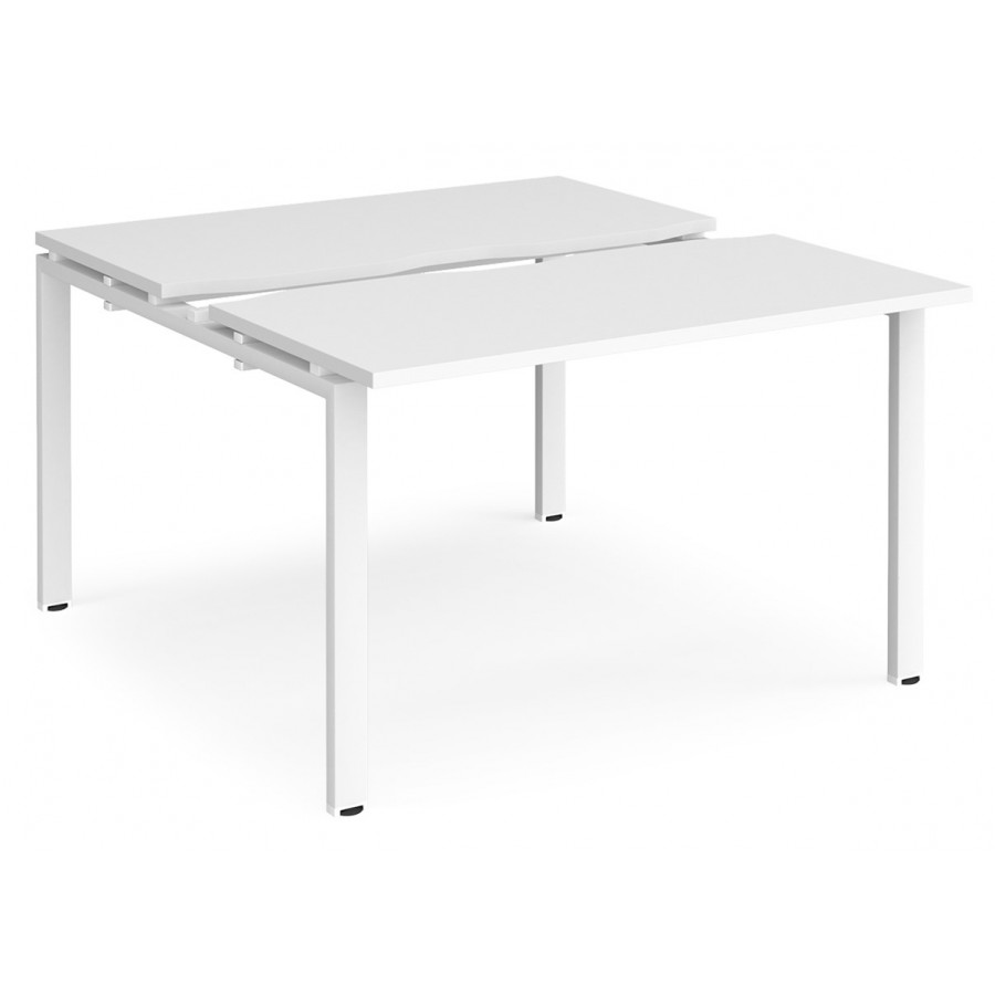 Adapt 1200mm Deep Sliding Top Double Starter Bench Desk